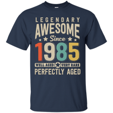 Awesome since 1985 33rd Birthday T Shirt 33 Years Old