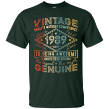 Vintage Genuine Retro Made In 1989 28th Birthday Gift 28 yrs