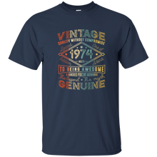Vintage Genuine Retro Made In 1974 43rd Birthday Gift 43 yrs