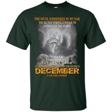 The Devil - born in December - the storm - T-shirt month gif