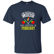 Funny Portuguese Legends Are Created In February T-shirt