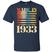 Made In Vintage Born In 1933 Retro Classic 84 Years Old 84th