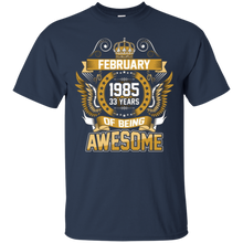 February 1985 33th Birthday 33 Years Old Gift T-Shirt
