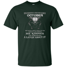 The Devil Don't Need To Ask- Born in October - Woman T-shirt