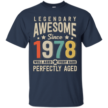 Awesome since 1978 40th Birthday T Shirt 40 Years Old