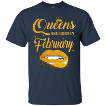 Queens Are Born In February T Shirt