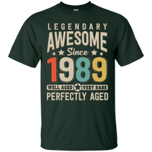 Awesome since 1989 29th Birthday T Shirt 29 Years Old