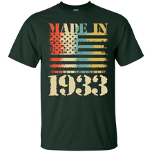 Made In Vintage Born In 1933 Retro Classic 84 Years Old 84th