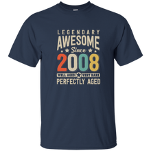 Awesome since 2008 10th Birthday T Shirt 10 Years Old