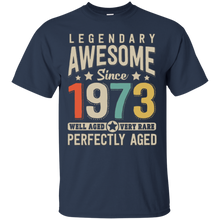 Awesome since 1973 45th Birthday T Shirt 45 Years Old