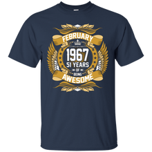 February 1967 51th Birthday 51 Years Old Gift T-Shirt