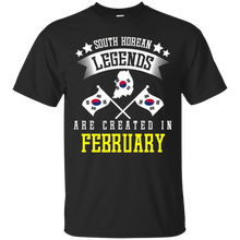 Funny South Korean Legends Are Created In February T-shirt