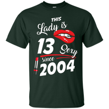 Vintage Born in 2004 13th Birthday Gift 13 This Lady Awesome