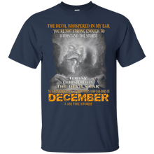 The Devil - born in December - the storm - T-shirt month gif