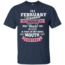 Im a February Woman T Shirt | Cute Birthday Gift Idea