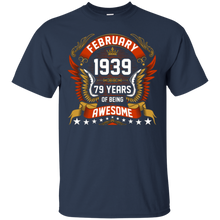 February 1939 79th Birthday 79 Years Old Gift T-Shirt