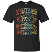 Vintage Genuine Retro Made In 1937 80th Birthday Gift 80 yrs