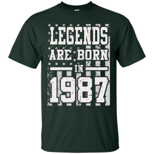 Vintage Legends Born In 1987 Birthday Gift 31 Years Old 30th