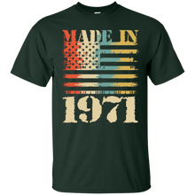 Made In Vintage Born In 1971 Retro Classic 46 Years Old 46th