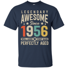 Awesome since 1956 62nd Birthday T Shirt 62 Years Old