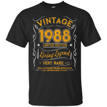 Vintage Born in 1988 29th Birthday 29 Years Old Awesome Gift