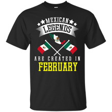 Funny Mexican Legends Are Created In February T-shirt Mexico