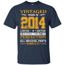 Vintage Made in 2014 3rd Birthday T-Shirt 3 Years Old Gift