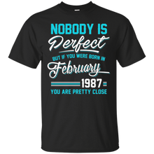 Nobody Is Perfect February 1987 T-shirt 31st Birthday