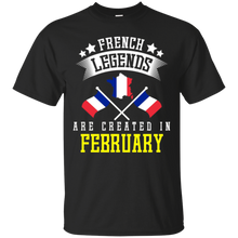 Funny French Legends Are Created In February T-shirt France