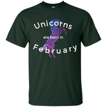 Unicorn T-Shirt Unicorns Are Born in February