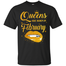 Queens Are Born In February T Shirt