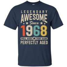 Awesome since 1968 50th Birthday T Shirt 50 Years Old