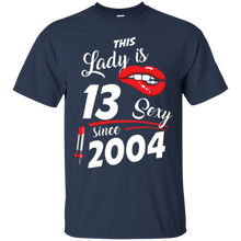 Vintage Born in 2004 13th Birthday Gift 13 This Lady Awesome