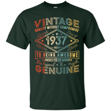 Vintage Genuine Retro Made In 1937 80th Birthday Gift 80 yrs