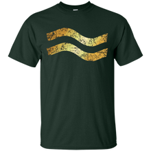 Zodiac Sign Aquarius T-Shirts (Ancient Gold)