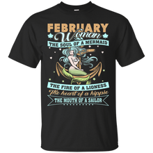 February Woman The Soul Of A Mermaid Shirt New Design