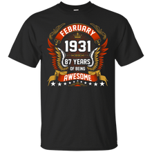 February 1931 87th Birthday 87 Years Old Gift T-Shirt