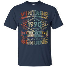 Vintage Genuine Retro Made In 1990 27th Birthday Gift 27 yrs