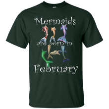 Mermaids Are Born In February Funny T Shirt