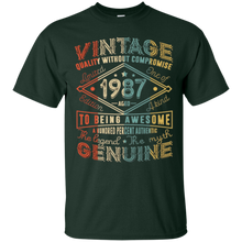 Vintage Genuine Retro Made In 1987 30th Birthday Gift 30 yrs