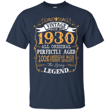 Legends Vintage Made In 1930 87th Birthday Gift 87 years old