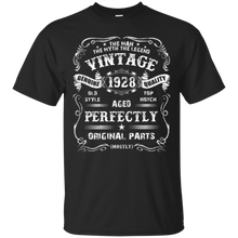 Mens 90th Birthday T-Shirt Legend Vintage 1928 Original Parts Tee