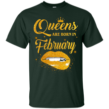 Queens Are Born In February T Shirt
