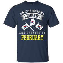 Funny South Korean Legends Are Created In February T-shirt