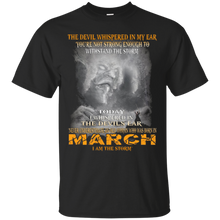 The Devil - born in March - the storm - T-shirt month gif