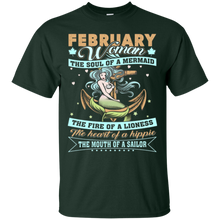 February Woman The Soul Of A Mermaid Shirt New Design