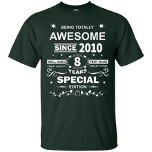 Awesome Since 2010 Special Edition 8th Birthday T-Shirt