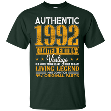 Legends Vintage Made In 1992 25th Birthday Gift 25 years old