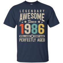 Awesome since 1986 32nd Birthday T Shirt 32 Years Old