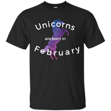 Unicorn T-Shirt Unicorns Are Born in February
